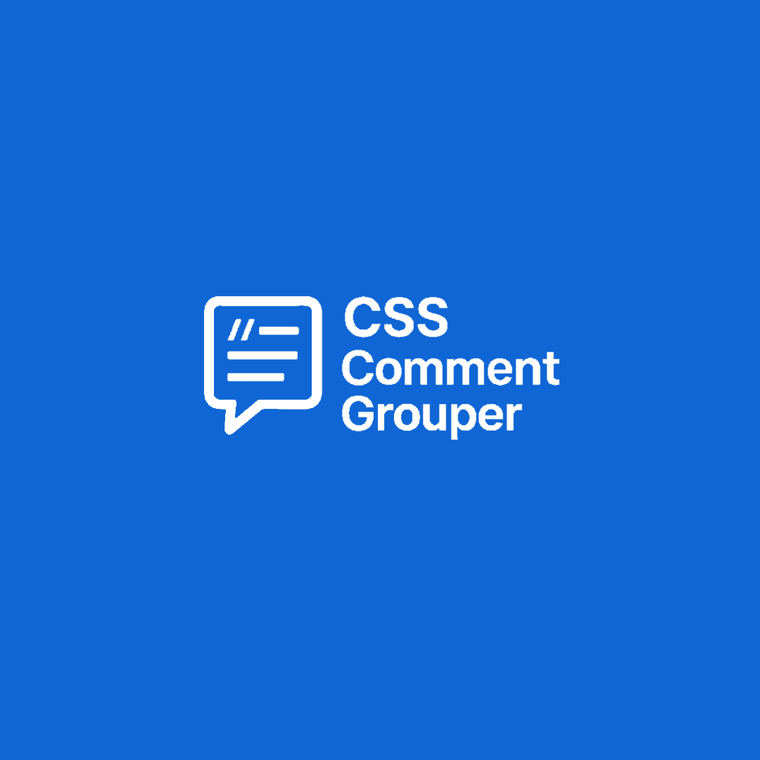 CSS Comment Grouper